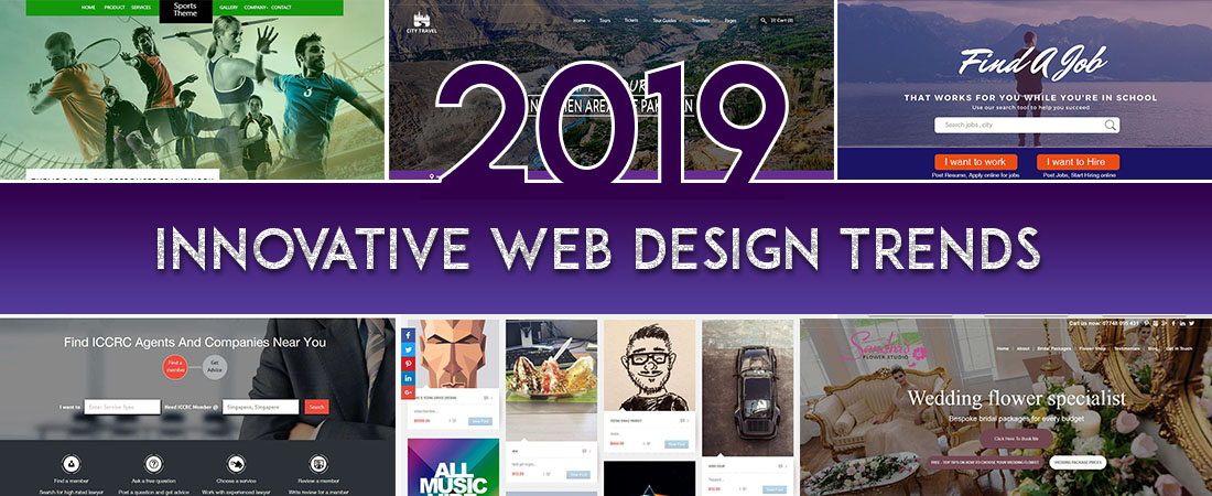 Innovative Web Design Trends in 2019 -DeDevelopers